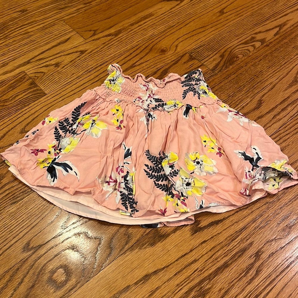 Jack by BB Dakota Woman’s Pink Floral Skirt Size XS